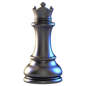 Silver Chess Piece PNG 25 PNG image with transparent background