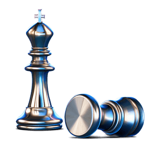 Silver Chess Piece PNG tkp17 PNG image with transparent background