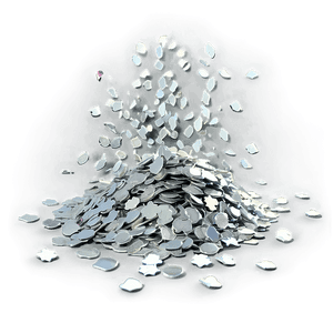 Silver Confetti PNG 04292024 PNG image with transparent background