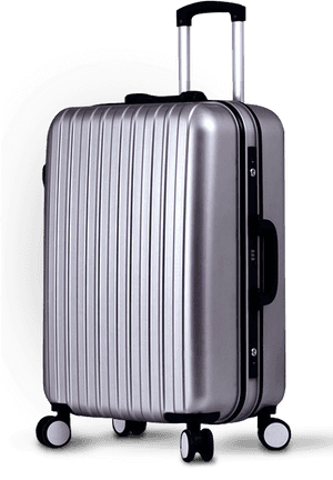 Luggage Png Pic - Luggage With Kpop Stickers, Transparent Png PNG image with transparent background