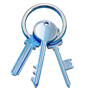 Silver Keys PNG 05242024 PNG image with transparent background