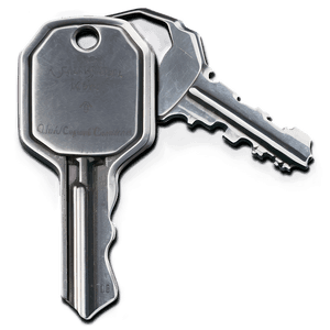 Silver Keys PNG cvm PNG image with transparent background