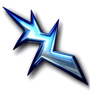 Silver Lightning Bolt PNG jtp33 PNG image with transparent background