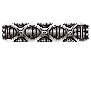 Silver Line Decorative Element Png 70 PNG Image