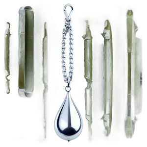 Silver Pendulum Png Wta8 PNG Image