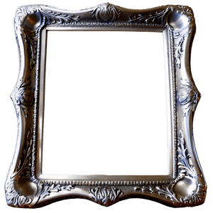 Silver Photo Frame PNG eil PNG