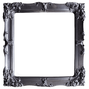 Silver Photo Frame PNG vmt PNG