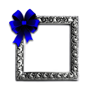 Silver Photo Frame PNG wgi71 PNG