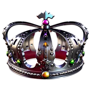 Silver Prince Crown Illustration Png Rqc PNG Image