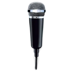 Silver Radio Microphone Png Lmg2 PNG Image