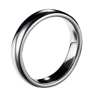 Silver Ring D PNG Image