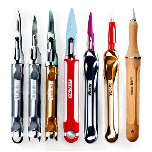 Silver Scalpel Tool PNG 92 PNG image with transparent background