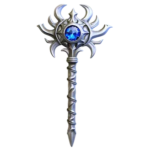 Silver Scepter Png 78 PNG Image