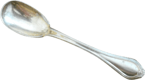 Silver Spoon Png, Transparent Png PNG with transparent background