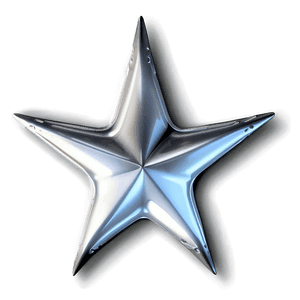 Silver Star Icon PNG kcu5 PNG