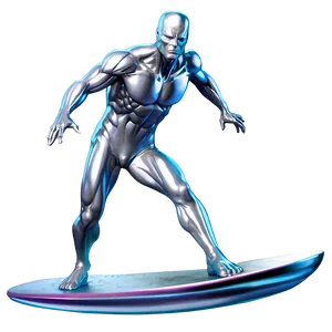 Silver Surfer Movie Concept Png Mqe PNG Image