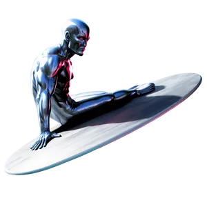 Silver Surfer New Design Png Ukw56 PNG Image