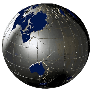 Silver World Globe PNG 58 PNG image with transparent background
