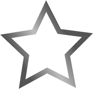 Outlined Star Icon Png Clip Arts Transparent Png , - Star Icon Png Transparent, Png Download PNG with transparent background