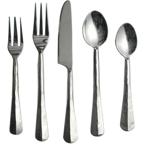 Silverware Set Transparent Background PNG Image