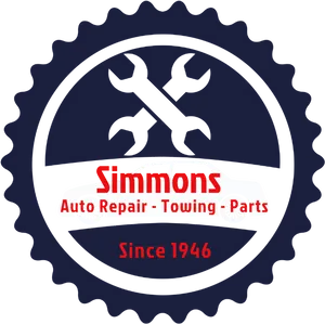 Simmons Auto Repair Logo1946 PNG Image