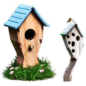 Simple Birdhouse Png Kwf PNG Image