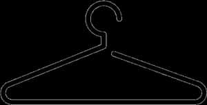 Coat Hanger Icon Png Transparent Images - Hanger Png Vector, Png Download PNG