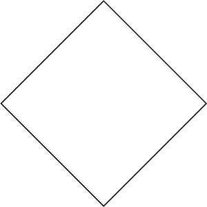 Rombo Png 5 » Png Image - Diamond Shape Black And White, Transparent Png PNG image with transparent background