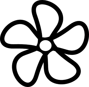 Small Flower Black - Outline Image Of Flower, HD Png Download PNG image with transparent background