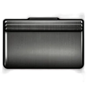 Simple Black Folder Icon Png 99 PNG Image