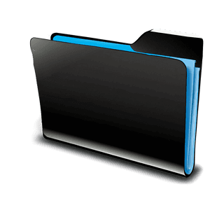 Simple Black Folder Icon PNG fpt PNG