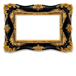 Simple Black Frame PNG 44 PNG