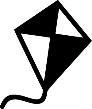 Kite - Icon Kite Png, Transparent Png PNG with transparent background