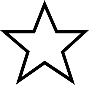 Stars Svg Png Icon - Star Coloring Pages Transparent, Png Download PNG