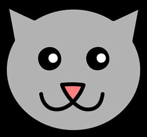 Simple Cat Icon PNG image with transparent background
