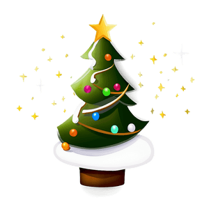 Simple Christmas Tree PNG 13 PNG image with transparent background