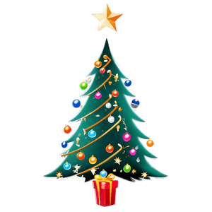 Simple Christmas Tree PNG 30 PNG with transparent background