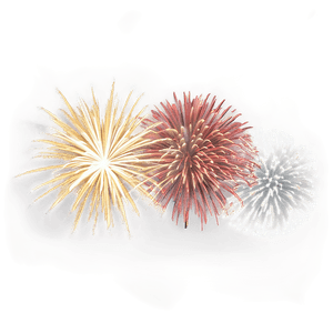 Simple Firework Display PNG qnp76 PNG with transparent background