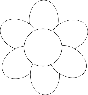 Mothers Day Flower Template, HD Png Download PNG image with transparent background