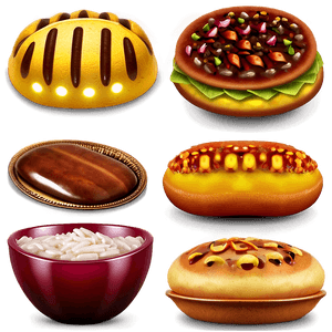 Simple Food Icons PNG oiw PNG image with transparent background