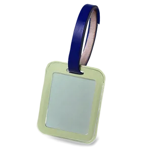 Simple Luggage Tag Png Mys32 PNG Image