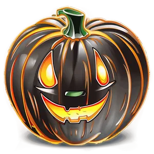 Simple Pumpkin Outline Drawing Png 41 PNG Image