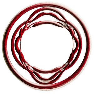 Simple Red Circle Design PNG erf PNG image with transparent background