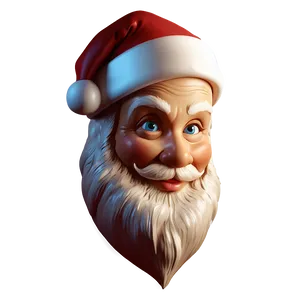 Simple Santa Face Png Dhk PNG Image