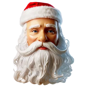 Simple Santa Face Png Keb24 PNG Image