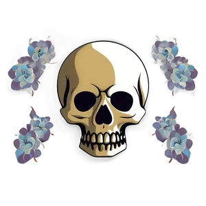 Simple Skull Drawing Png Nrx87 PNG Image