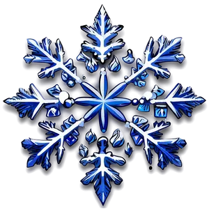 Simple Snowflake Vector Png 06282024 PNG Image