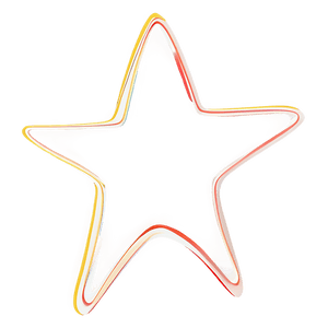 Simple Star Vector Outline PNG wtv2 PNG