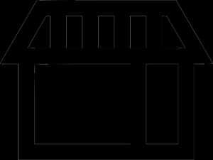 Simple Storefront Outline PNG