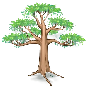 Simple Tree Drawing Png 06122024 PNG Image